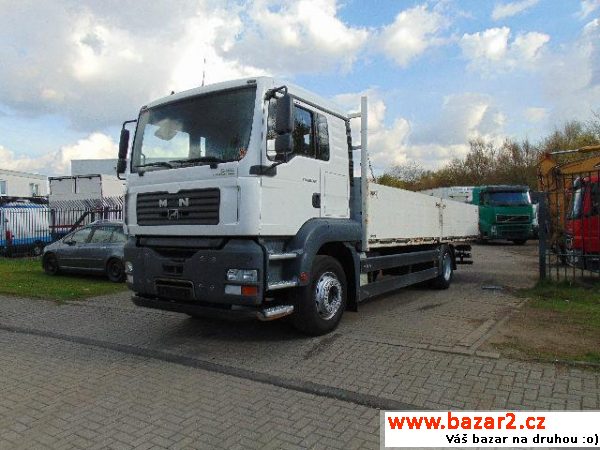 MAN TGA 18.390 BL valník 7m