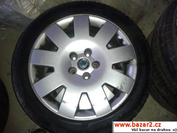 ALU disky s pneu 5x112 R17 