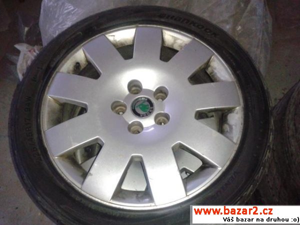 ALU disky s pneu 5x112 R17 
