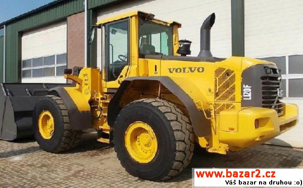 Volvo L120F nakladač  21t  217kW, r.v. 2008, barva