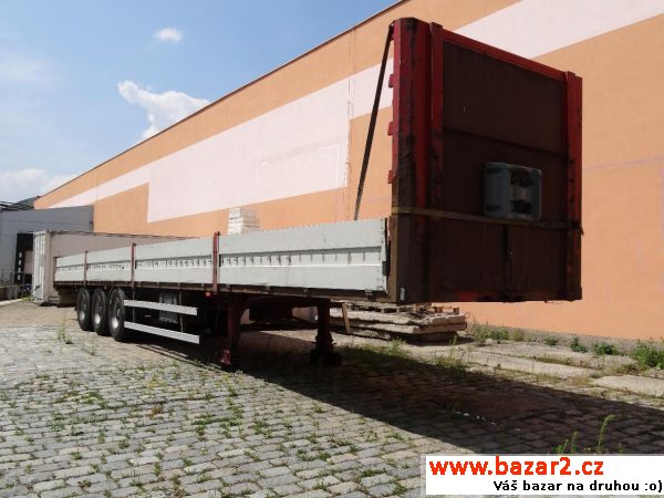 Návěs G. Trailers s bočnicemi