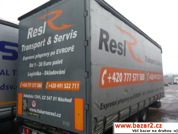 Fliegl TPS 118, r.v. 2008, najeto 500000 km, barva