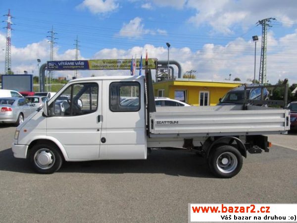 Ford Transit, 2.5D valník dabl kabina