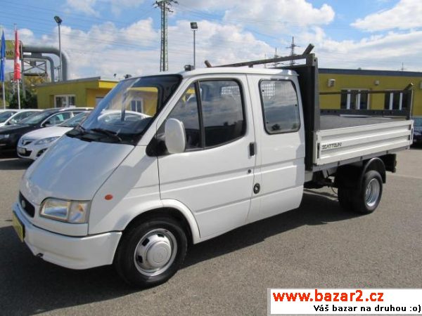 Ford Transit, 2.5D valník dabl kabina