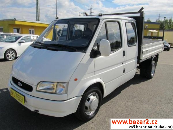 Ford Transit, 2.5D valník dabl kabina