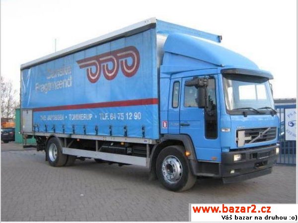 Volvo FL 250 valník shrnovačka čelo