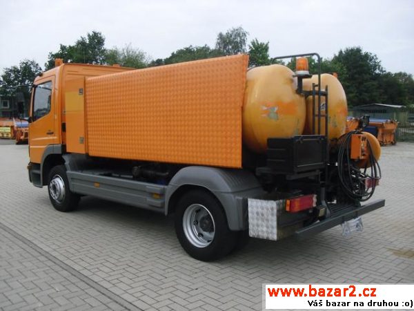 Mercedes Atego 1218 sací a tlakový