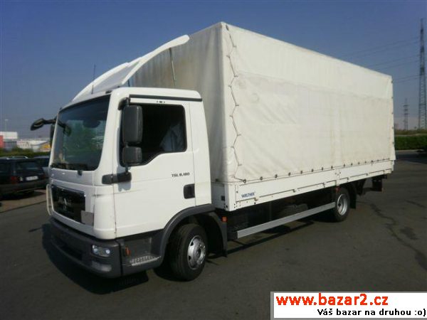MAN TGL 8.180 BL valník čelo E5