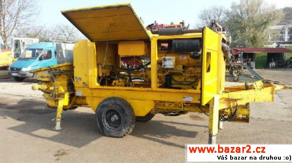 Putzmeister 71m3/hod přívěs  115kW, r.v. 1996,