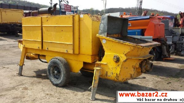 Putzmeister 71m3/hod přívěs  115kW, r.v. 1996,