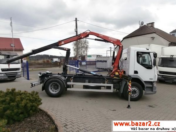 DAF LF 55.220, 18T, RUKA+KONTEJNER, r.v. 2007,