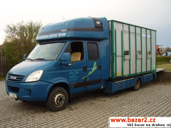 Iveco Daily 65C18 6míst,pro 4 koně, 130, r.v. 2008