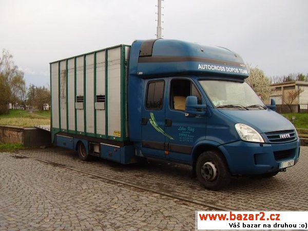 Iveco Daily 65C18 6míst,pro 4 koně, 130, r.v. 2008