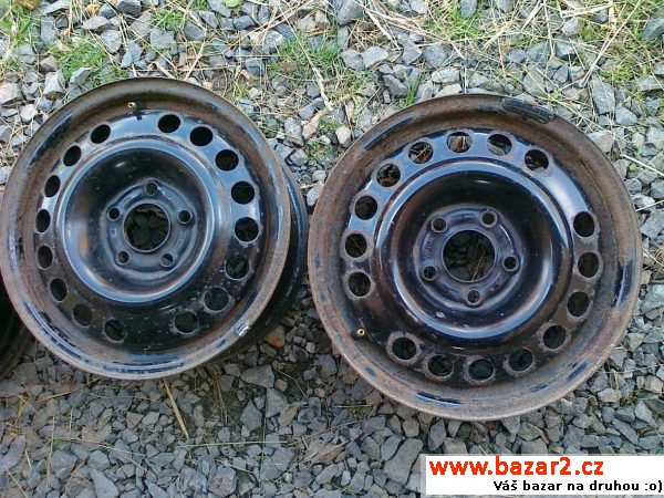 Plechová kola 5x110 6J 15tky