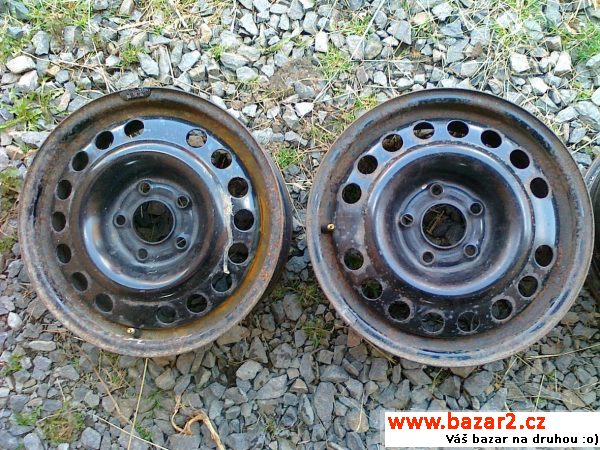 Plechová kola 5x110 6J 15tky