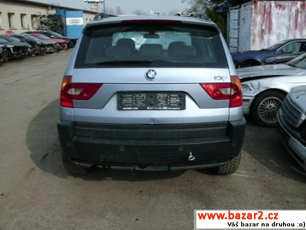 BMW X3  3,0D 160kw náhradní díly