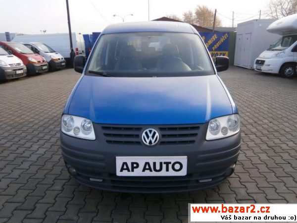 Volkswagen Caddy, LIFE 5 MÍST KLIMA 1,9TDI SERVI