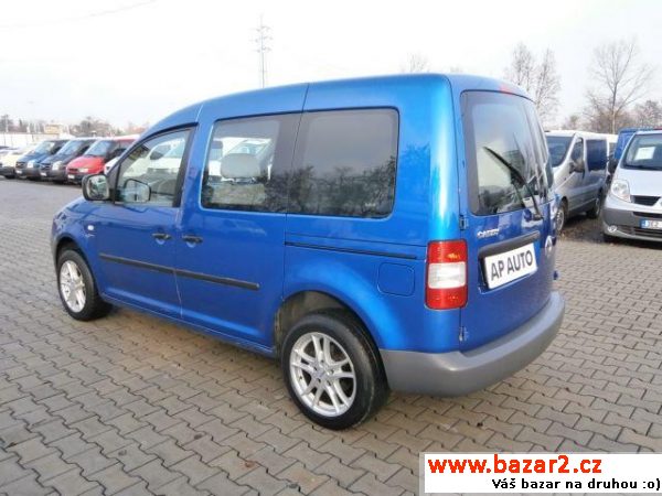 Volkswagen Caddy, LIFE 5 MÍST KLIMA 1,9TDI SERVI