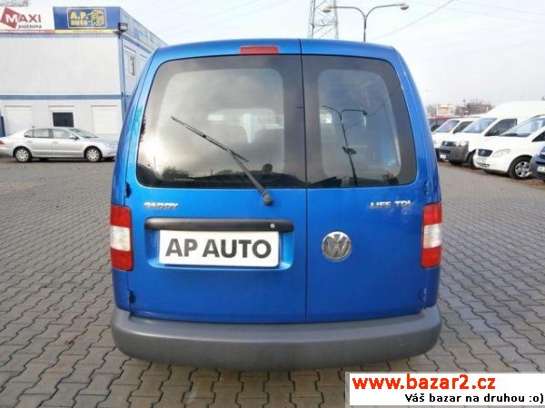 Volkswagen Caddy, LIFE 5 MÍST KLIMA 1,9TDI SERVI