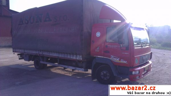 MAN 8.185 valník 2002