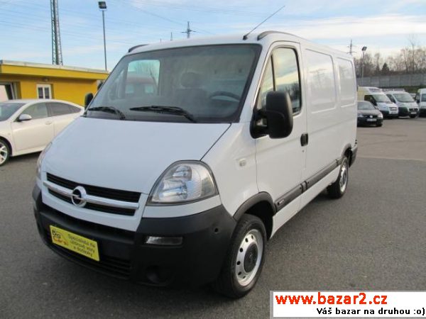 Opel Movano, 2.5CDTi L1H1 1.maj. TOP STAV