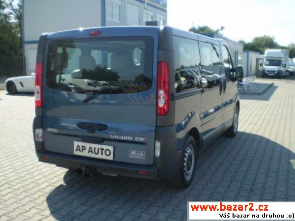 Opel Vivaro, 9MÍST KLIMA SERVISKA 2.0DCI