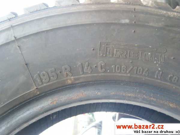 2ks pneu Transit, Ducato 195R 14C