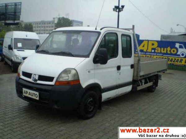 Renault Master, DVOJKABINA VALNÍK 2.5DCI