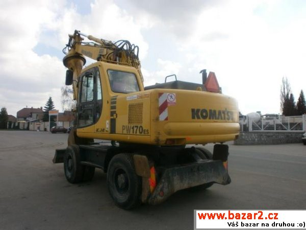 Komatsu PW 170 (ID 9453), 91, r.v. 2001, barva