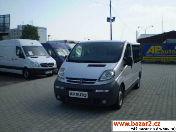 Opel Vivaro, L1H1 9MÍST KLIMA 2.5CDTI