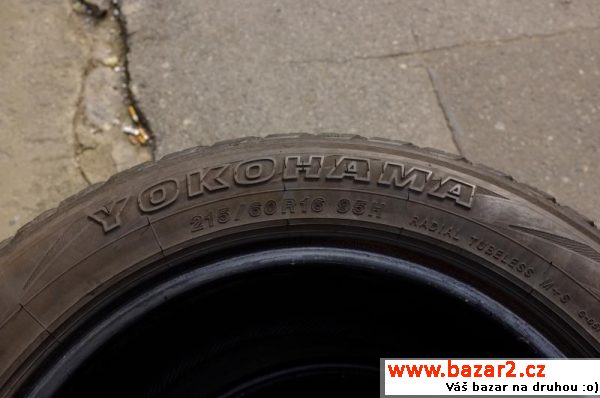4 letní pneu Yokohama 215/60 R16