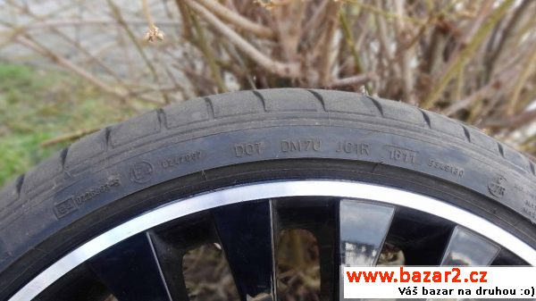 Originál disky na BMW + 4ks pneu