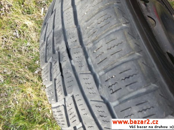 4x zimní pneu 185/55 R 15 Fabia 2