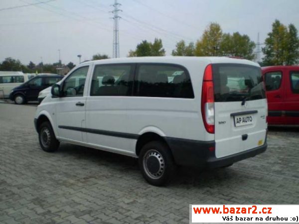Mercedes-Benz Vito, 4X4 115CDI-LONG-9MÍST-KLIMA-SE