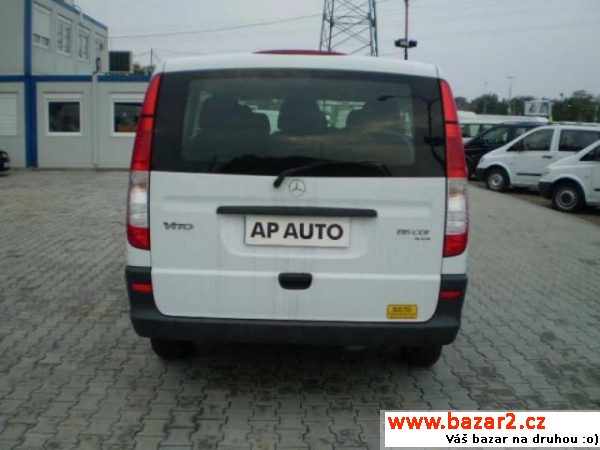 Mercedes-Benz Vito, 4X4 115CDI-LONG-9MÍST-KLIMA-SE