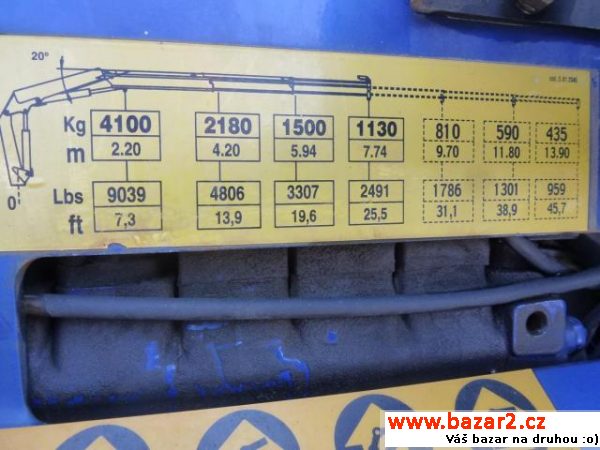 Mercedes-Benz ACTROS 2540 L HYDRAULICKÁ RUKA, 290,