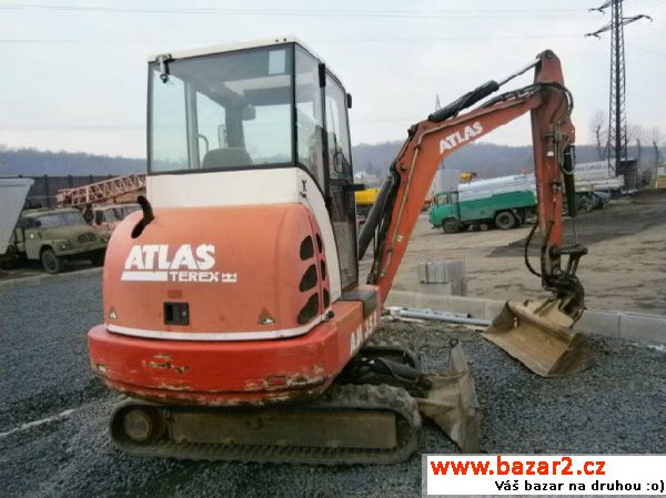 Atlas AM35R 3,5t minibagr  , r.v. 2003, barva