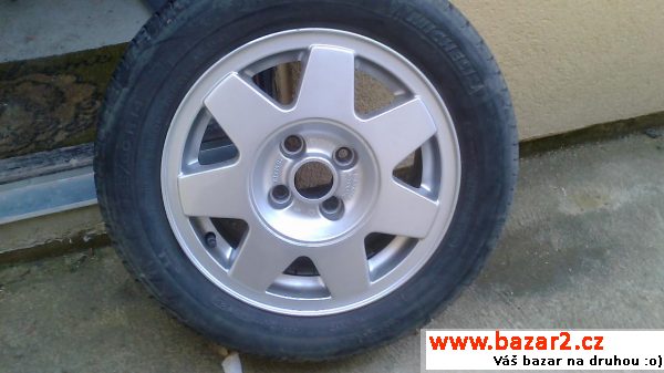 Disky 4x100, pneu Michelin 14