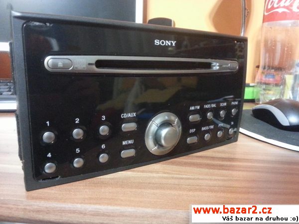 Originální autoradio Sony 6CD Ford