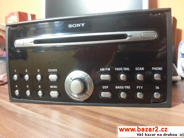 Originální autoradio Sony 6CD Ford
