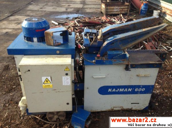Kajman 600 nůžky na kov  11kW,barva šedá, koupeno