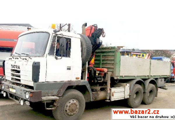 Tatra 815 eur2 5.3m PALFINGER, valník