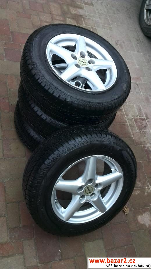 Alu kola z Golf IV  5x 100 + letní pneu