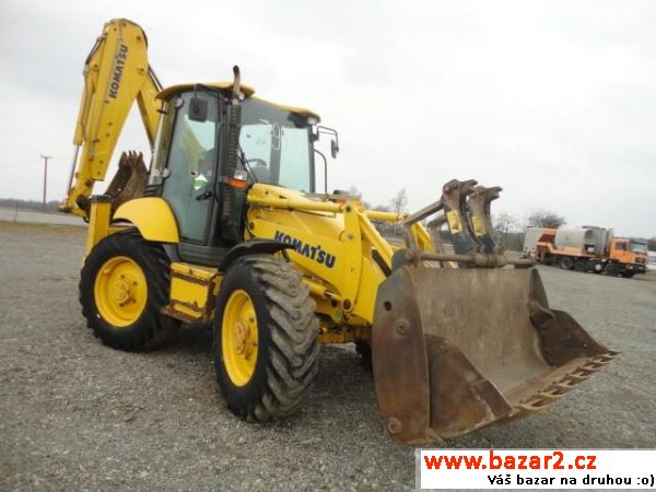 Komatsu WB 93S-5, r.v. 2007, barva neuvedeno,