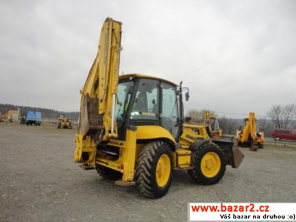 Komatsu WB 93S-5, r.v. 2007, barva neuvedeno,