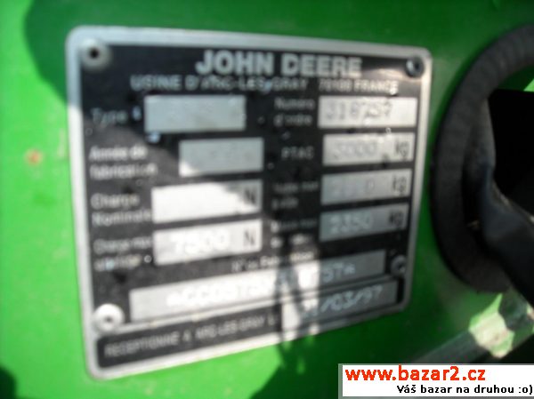 Lis John Deere 575