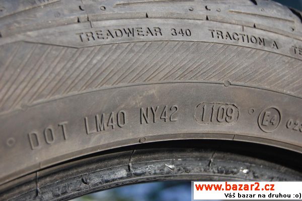 225/50 R 17 Barum, 4ks, vzorek 6mm