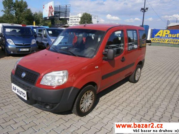 Fiat Dobló cargo, 5 MÍST 1.3JTD SERVISKA