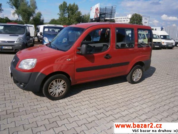 Fiat Dobló cargo, 5 MÍST 1.3JTD SERVISKA
