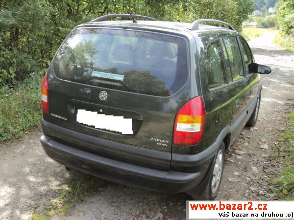 Opel Zafira, r. v. 2001 1,8 16V